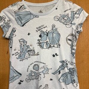 Disney’s Cinderella Light Blue Graphic Tee